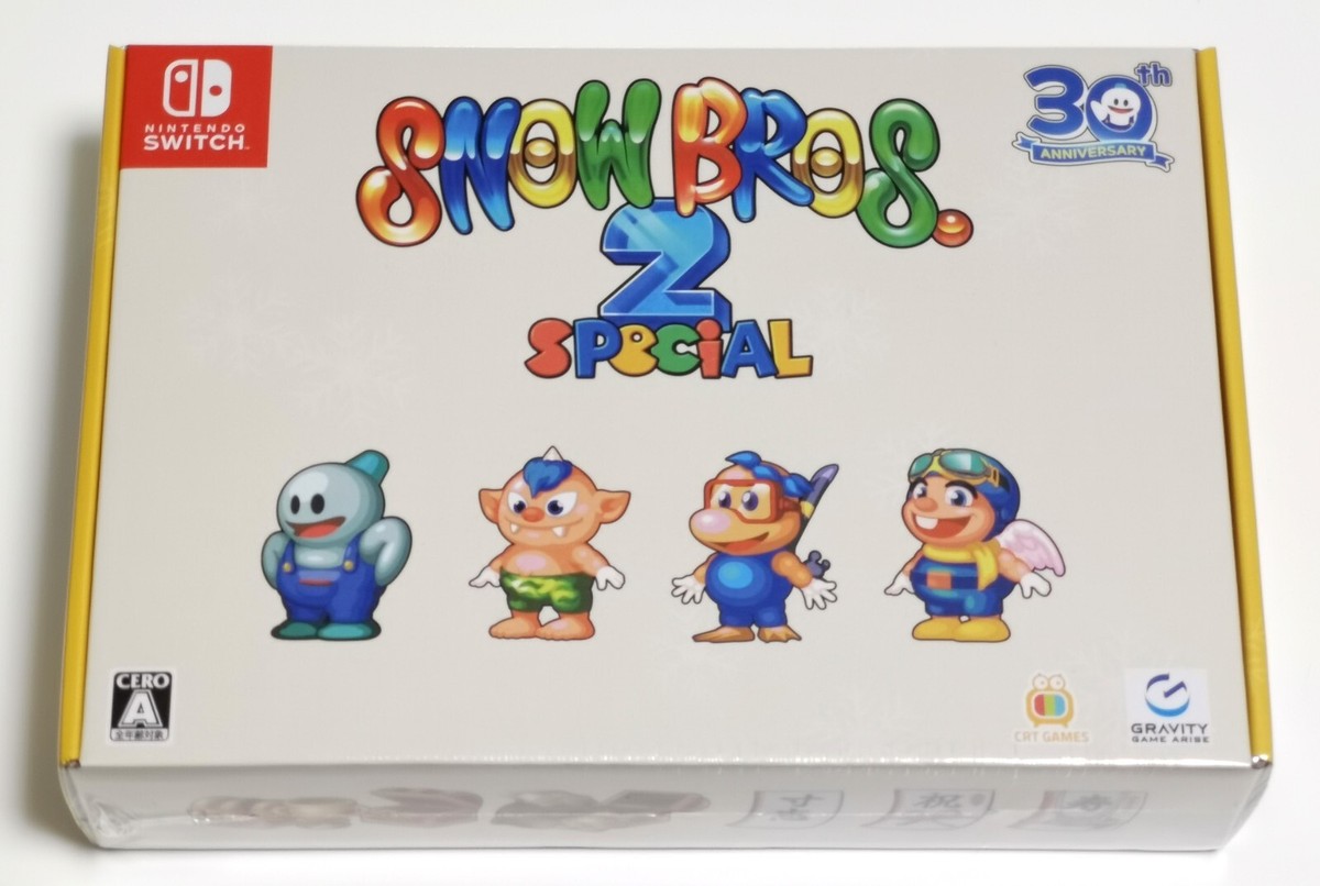 未開封 スノーブラザーズ SPECIAL LIMITED EDITION Snow Bros. 2 Special Limited Edition (Nintendo Switch) Japan