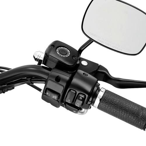 Black Handlebar Control Switch Housing Covers For Harley Sportster Dyna 1996-13 - Picture 6 of 16