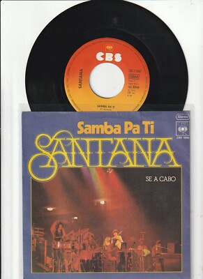 7' Single - Santana Samba Pa ti - 1974