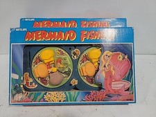 Board Game Mermaid Fishing 1990s Antelope Complete all Figures Included