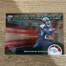 2020 Panini Donruss Elite Full Throttle Green Malcolm Butler #18 Titans