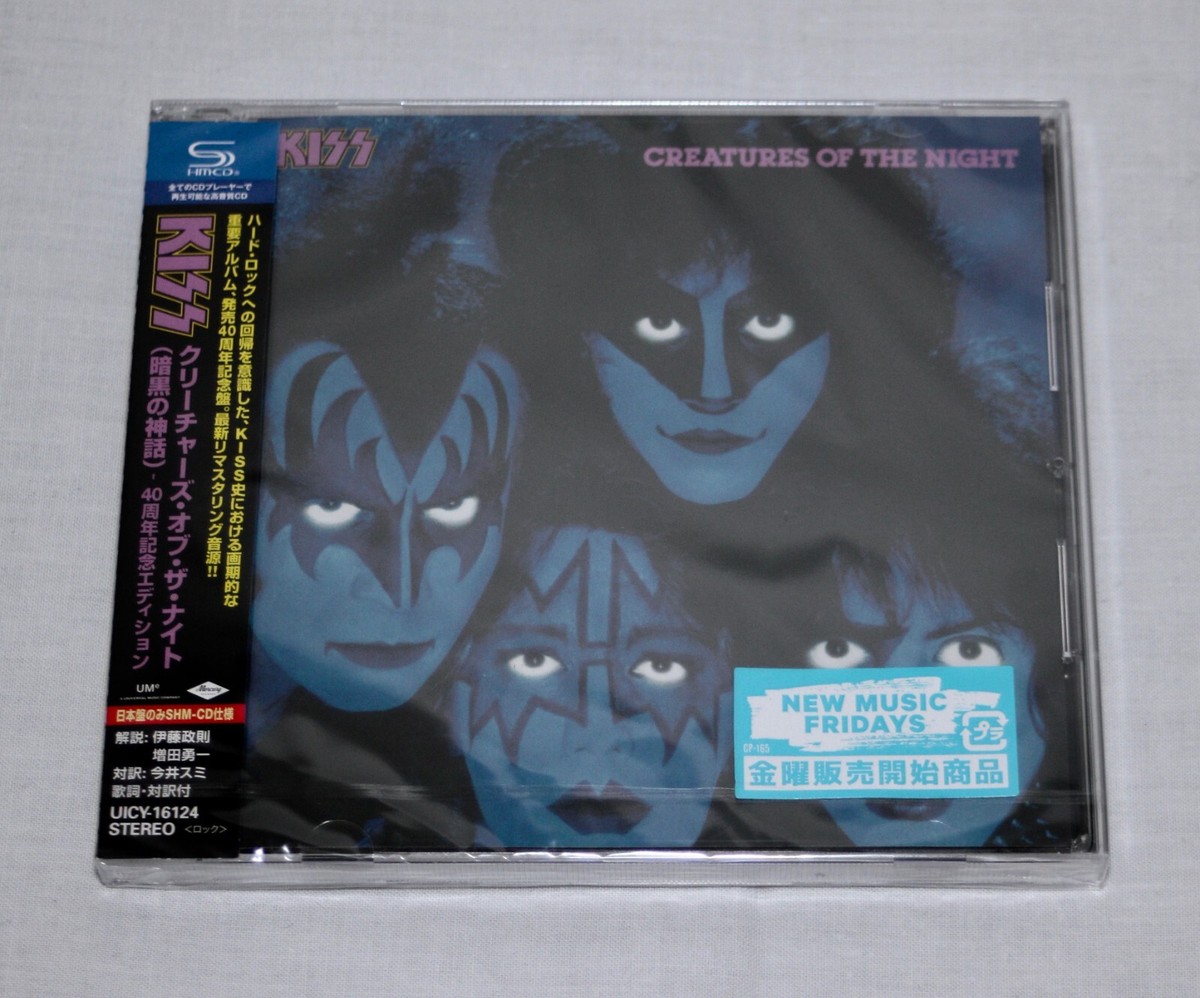 KISS Creatures Of The Night SHM CD UICY-16124 1CD w/OBI Japan | eBay