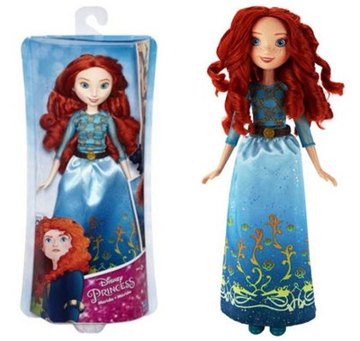 DISNEY MOVIE RIBELLE MERIDA PRINCESS BAMBOLA CLASSIC DOLL 28 CM HASBRO |  eBay