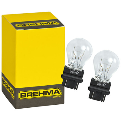 2x P27/7W 3157 12V 27/7W  W2,5x16q US 3157 Stopplampe Rücklicht Standlicht