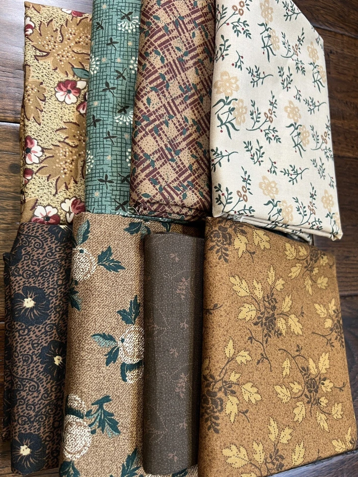 Thimbleberries RJR Fabric- Cottage Charm, Country Spirit - Over 4 Yards- RARE - Image 3 of 4