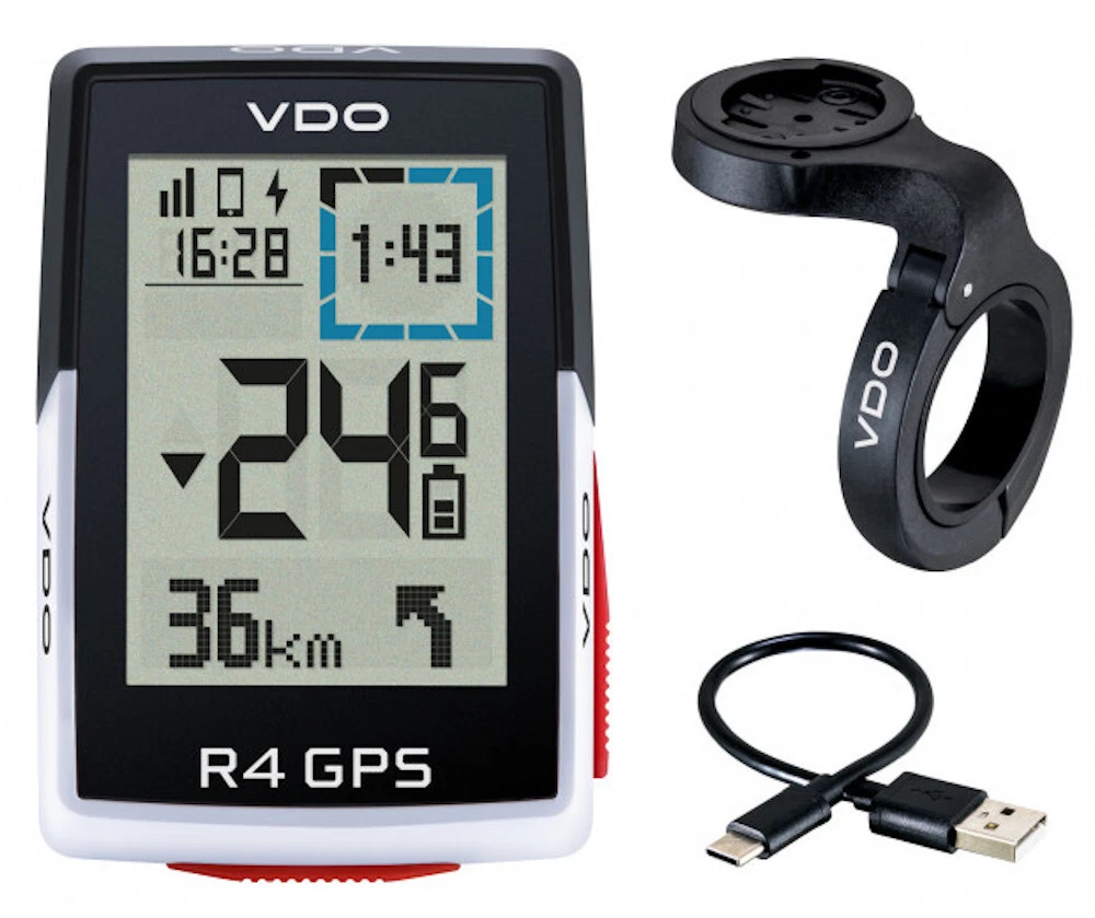 Ordinateur De Vélo VDO R3 WL STS - Altimètre, Compteur De Vitesse Sans Fil - Neuf Sous Blister