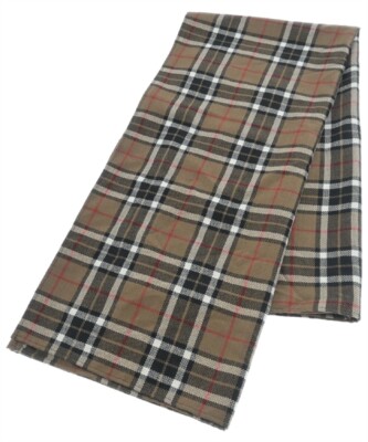 Gabriele Pasini Stole BrownxBlackxWhite etc.(Check Pattern) 2200444622082