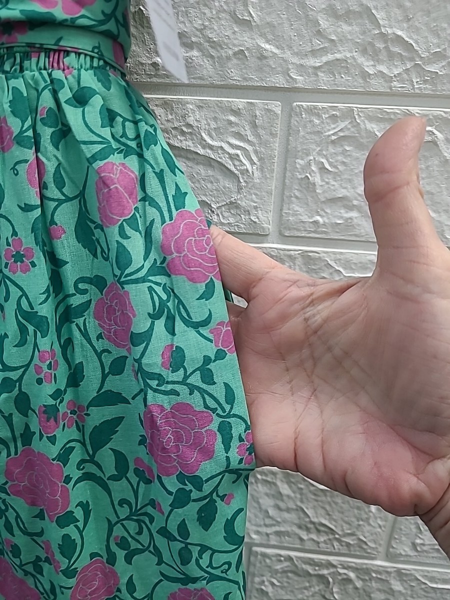 New Melloday Green And Pink Floral Maxi Dress Size XSmall | eBay New Melloday Green And Pink Floral Maxi Dress Size XSmall | eBay
