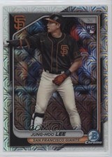 2024 Bowman Mega Box Chrome Mojo Refractor Jung-Hoo Lee #69 12g7