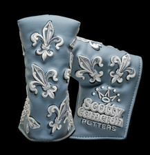 Scotty Cameron 2024 Mardi Gras White Lily Blade Headcover - NEW