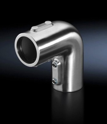 Rittal CP 6664.300 Angle Piece 90° CP 40, Stainless Steel, 6664300