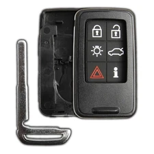 Key Fob Remote 6b Smart Shell Case Replacement for Volvo KR55WK49264