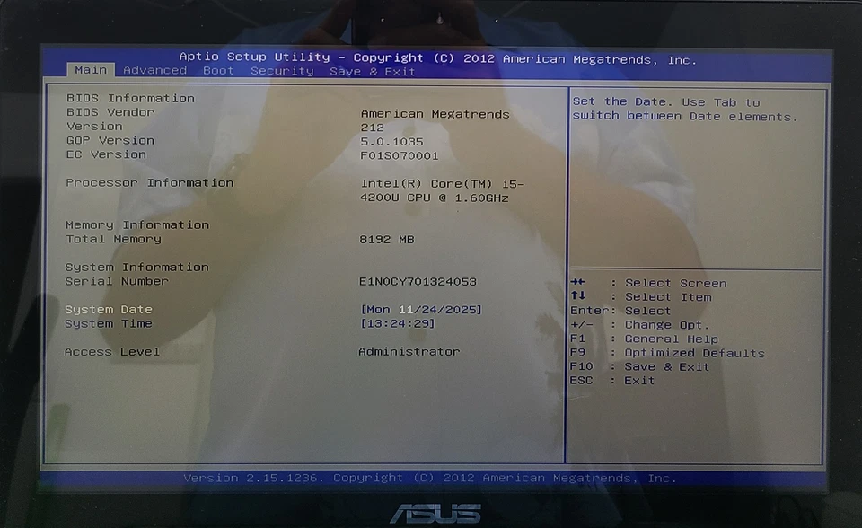 ASUS Q501LA-BSI5T19 15.6" Laptop Intel i5-4200U 8GB Ram NO HD/OS (FL) - Image 2 of 4