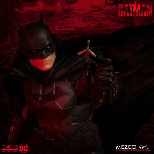 ONE 12 COLLECTIVE DC COMICS the BATMAN Robert Pattinson 1/12 Action Figure 17 cm - Imagen 7 de 17