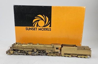 Sunset Models Spur H0 Baltimore Ohio 2-6-6-4 KB 1 Brass Finescale