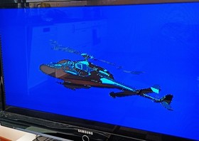 Airwolf + manual - Air Wolf - NES - PAL FRG ( DAS) - &iexcl;Men&uacute; en ingl&eacute;s!