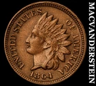 1864 CN Indian Head Cent - Scarce  Extra Fine  Semi-key  Better Date  #J8272