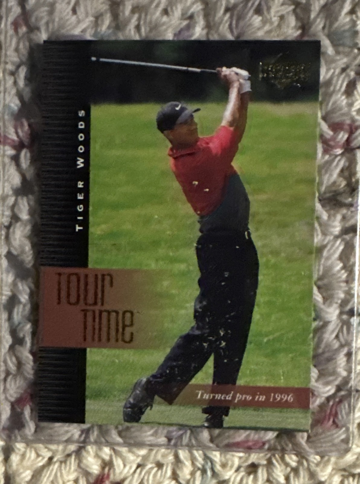 2001 Upper Deck - Tour Time Tiger Woods #176 (RC)