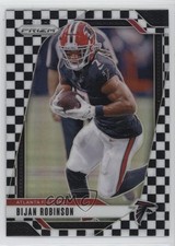 2024 Panini Prizm Black & White Checker Prizm Bijan Robinson #11 1o6w