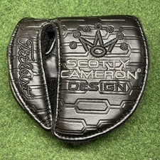 NEW Scotty Cameron Titleist Phantom Black Mallet Putter Cover Headcover LTD RH