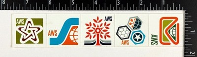Alien Workshop Symbols Strip 2000er Original Vintage Skateboard Skate Sticker