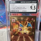 Pokémon Charizard CGC 9.5 Gold Metal Celebrations Classic 4/102 2021