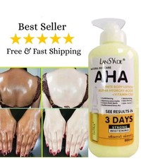 AHA Strong Brightening Body Cream Hydroxy Acid Vitamin C Whitening 500ml -USA