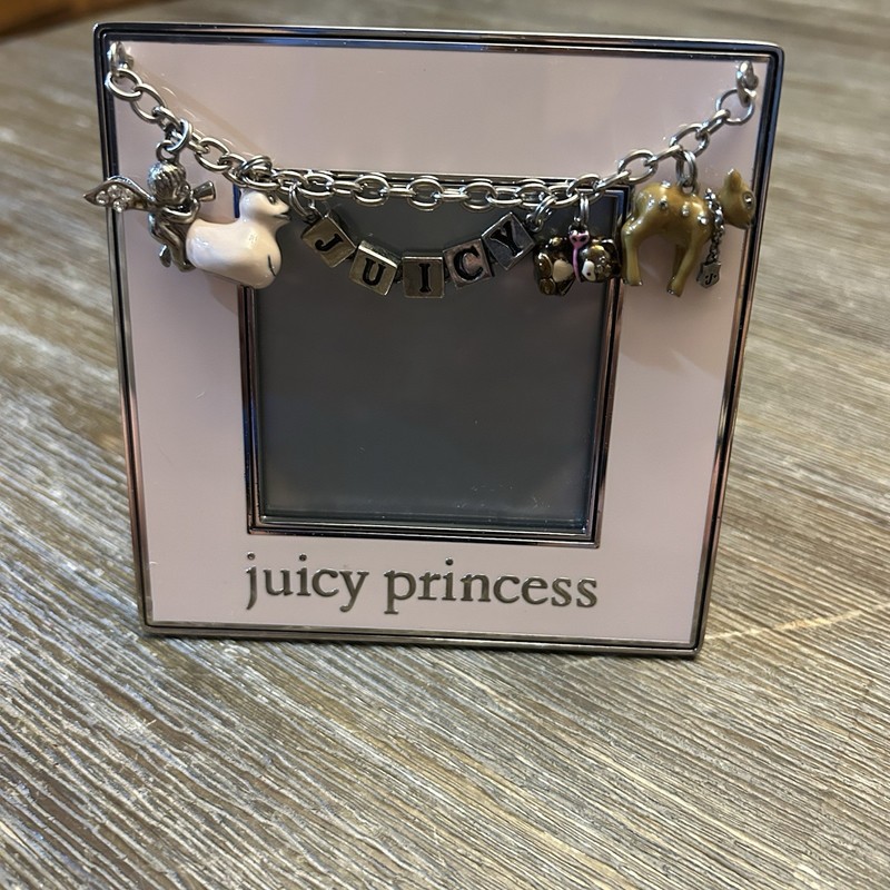 Vintage Y2K Juicy Couture "JUICY PRINCESS" Picture Frame Pink