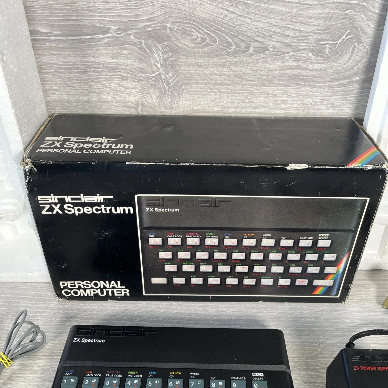 Additional photo for Sinclair ZX Spectrum 48K Personal Computer - Complete with Original Box and Accessories