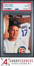 1994 STUDIO #60 MARK GRACE CUBS POP 4 PSA 10