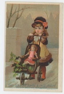 Mr Fancy Cancel Acme Soap Best Bar Soap Made Vintage Ad Card #1770