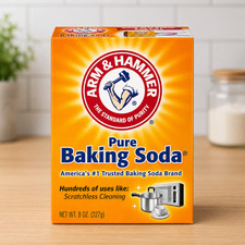Pure Baking Soda 8oz Multi-Purpose Household ...