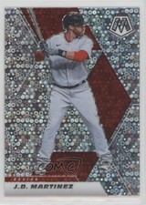 2021 Panini Mosaic Quick Pitch Silver Mosaic Prizm JD Martinez #16 2o7