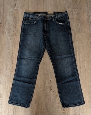 Herren Jeans, Wrangler Arizona, Gr. W38 L30, blau