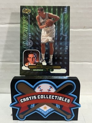 1998-99 Upper Deck Ionix Dirk Nowitzki #69 Rookie Card Mavericks Electrix
