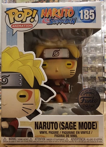 Naruto Shippuden Naruto (Sage Mode) #185  Funko Special Edition Mint Funko Pop