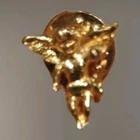Silver Tone Cherub Baby Angel Pin Vintage Estate Costume Jewelry