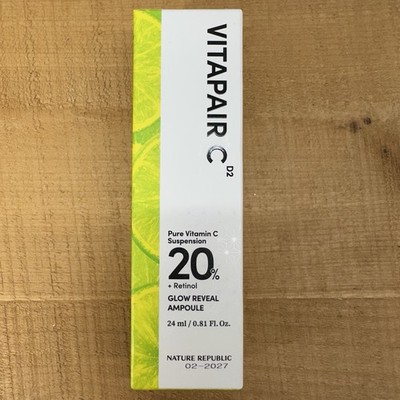 Nature Republic Vitapair C Pure Vitamin C 20 Glow Reveal Ampoule 24ml