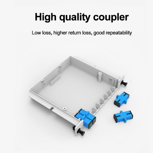 1:8 Fiber Optic Box Cassette Card Inserting PLC Splitter Module Branching Device - Photo 7/12