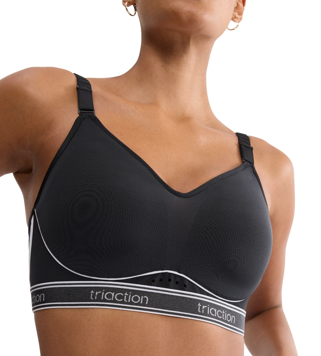 Triumph Triaction Workout N beha zonder beugels voor dames, Zwart, 95E