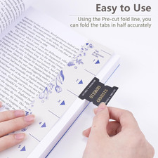 Bible Tabs, 72 Laminated Bible Tabs for Women and Men Study Bible, Easy to Re...