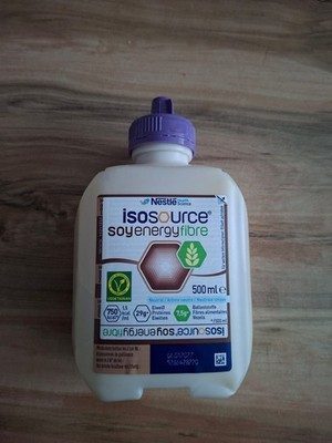 Nestlé  Isosource Soyenergy Fibre 12 x 500 ml, , glutenfrei mit Zubehör