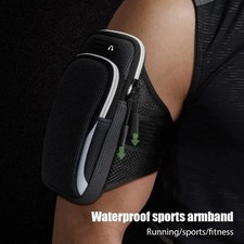 Universal 6.7" Waterproof Phone Armband Running Sports Gym Arm Holder Case