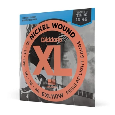 XL Nickel EXL110W Cordes Guitare Wound 3rd 1046 - Photo 1/4