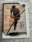 OG Anunoby Signed-Autographed 2018 Hoops Basketball Card Proof-NY Knicks Raptors