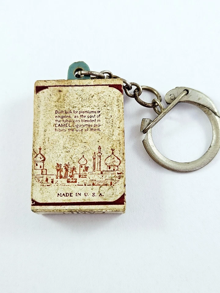 Keychain - Camel Cigarettes U.S.A. - Vintage Miniature - Tobacco - 1960s - Image 3 of 4