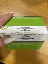 NEW SFCTR2P40A24VL DEFINITE PURPOSE CONTACTOR 2 POLE 40 FLA 50A 24 VAC 50/60 Hz