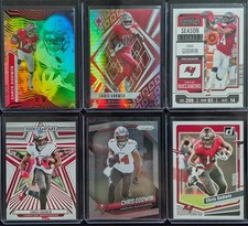 (LOT OF 6) CHRIS GODWIN - TAMPA BAY BUCCANEERS - PHOENIX, PRIZM, ILLUSIONS