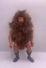 Vintage 1985 MOTU Grizzlor Action Figure Mattel Brown Furry He-Man Villain Loose