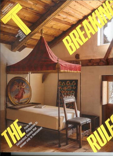 New York Times T Magazine 28.09.2025 - Regeln brechen - Häuser Antwort auf sich selbst Neu